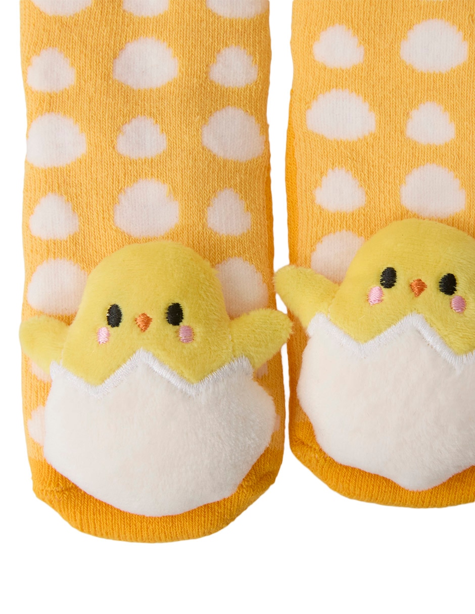 Calcetines antiderrapante de algodón para bebé niño 3