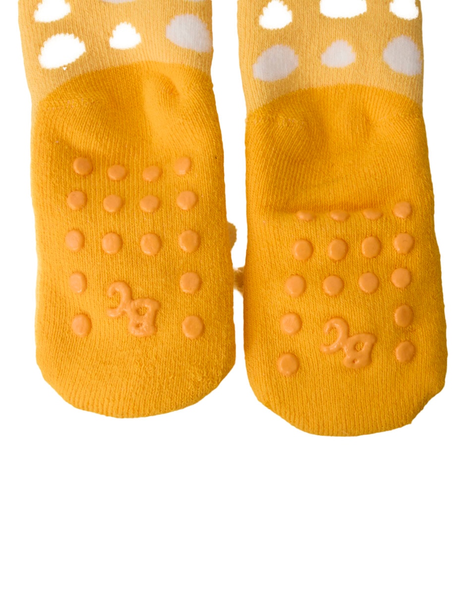 Calcetines antiderrapante de algodón para bebé niño 2
