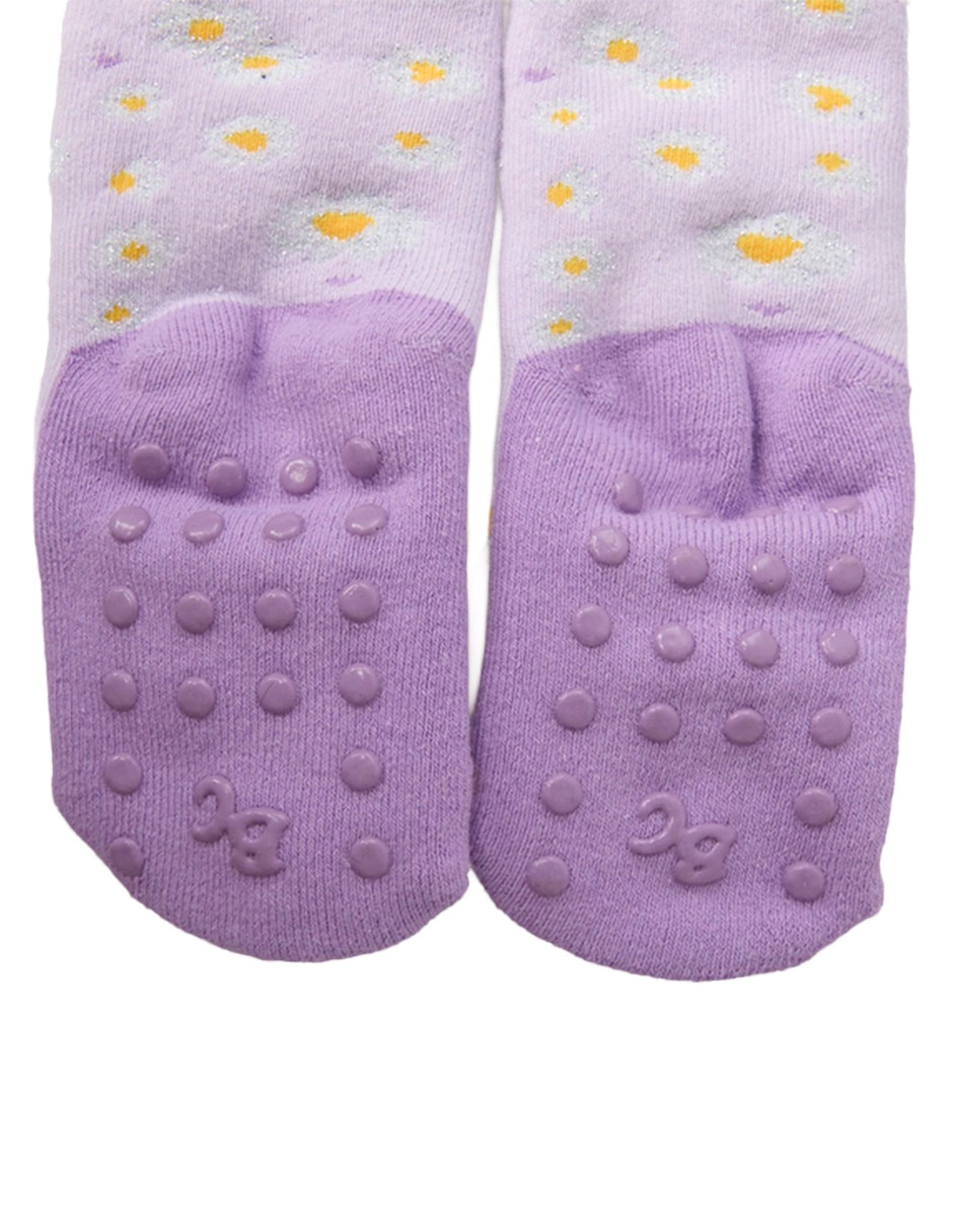 Calcetines antiderrapante de algodón para bebé niña 2
