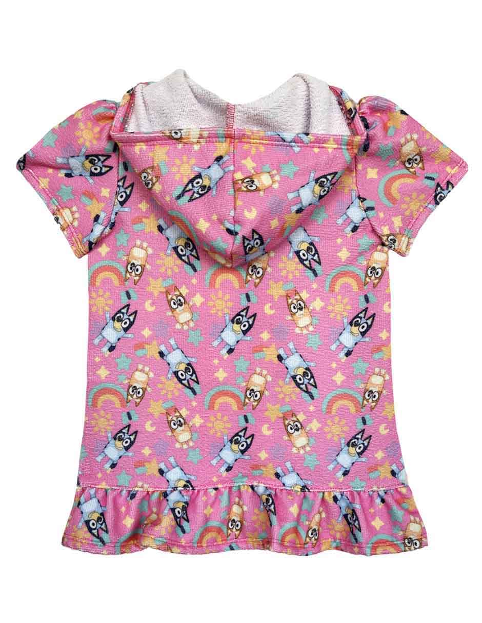 Salida de baño Bluey para bebé niña