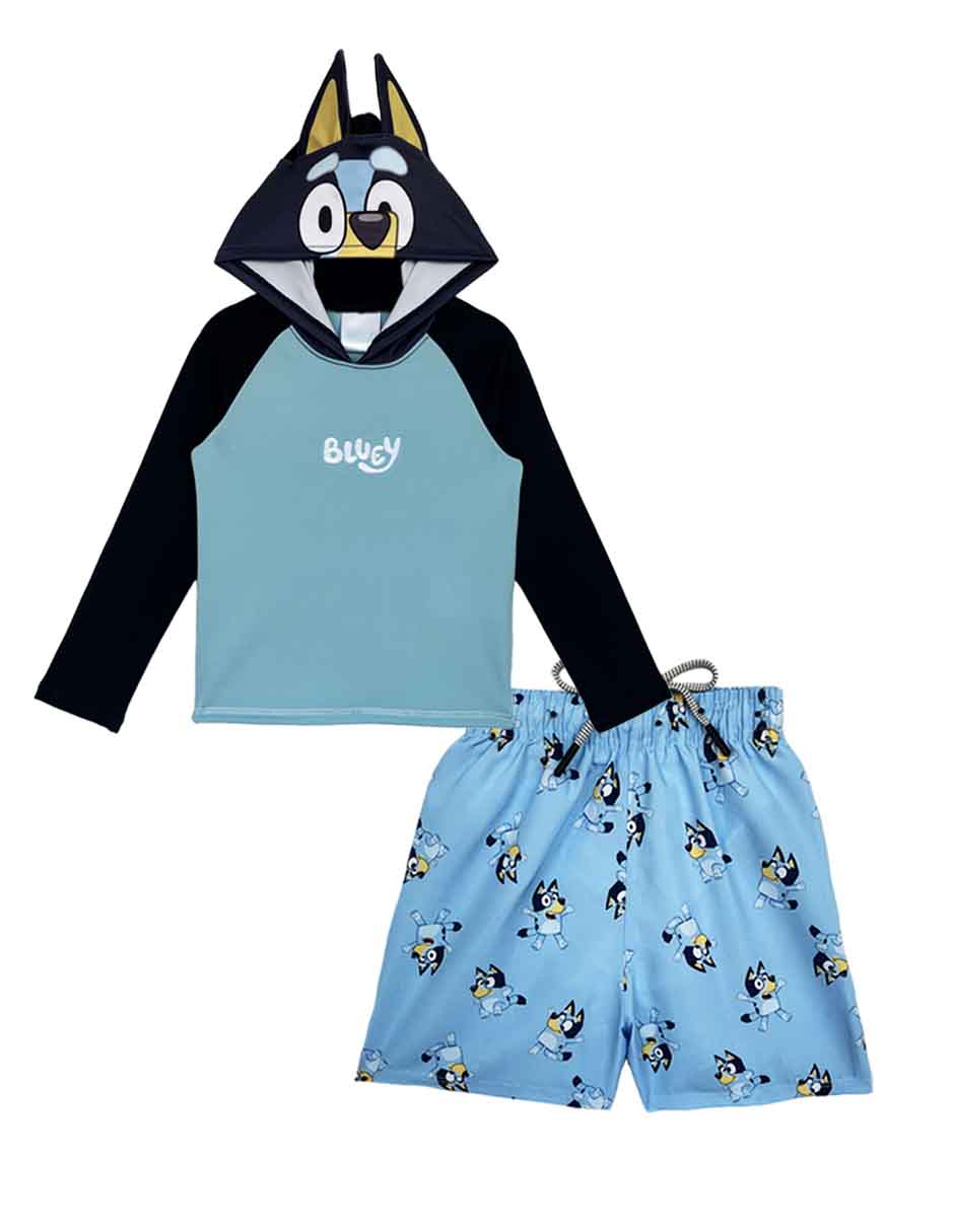 Conjunto traje de baño Bluey para bebé