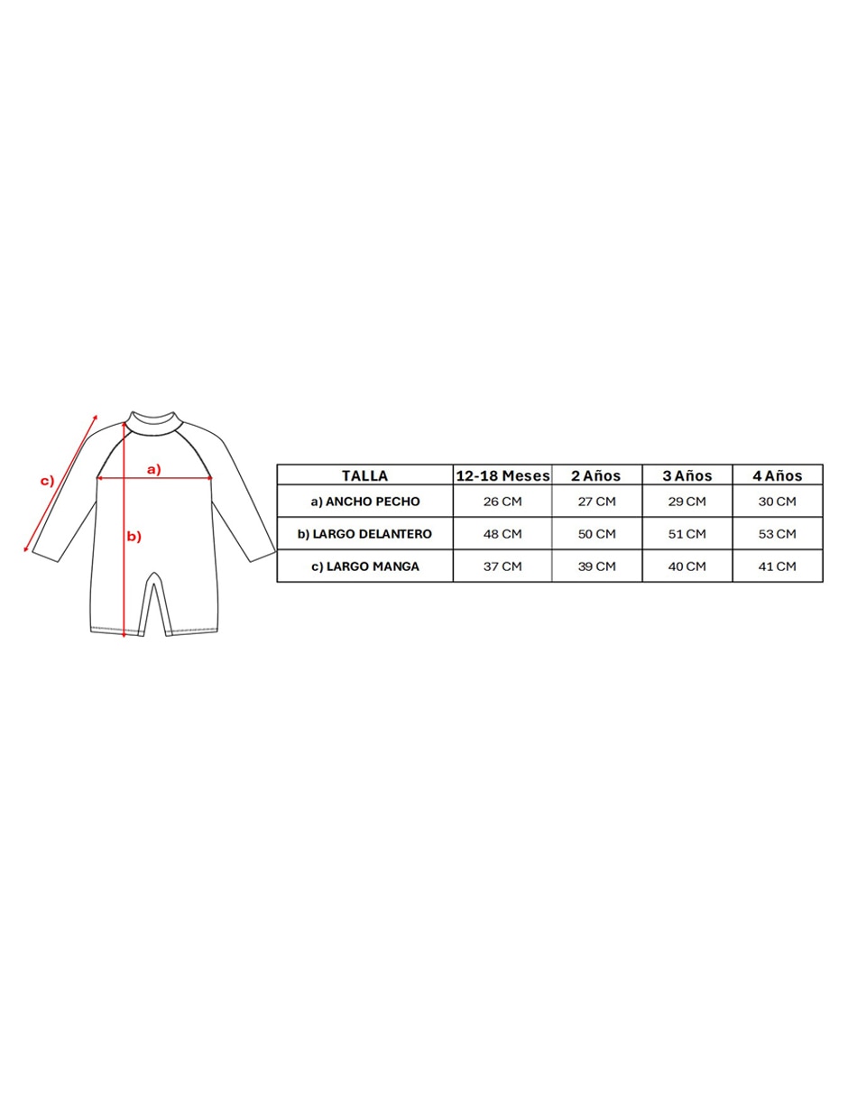Traje de baño completo Bluey para bebé 5