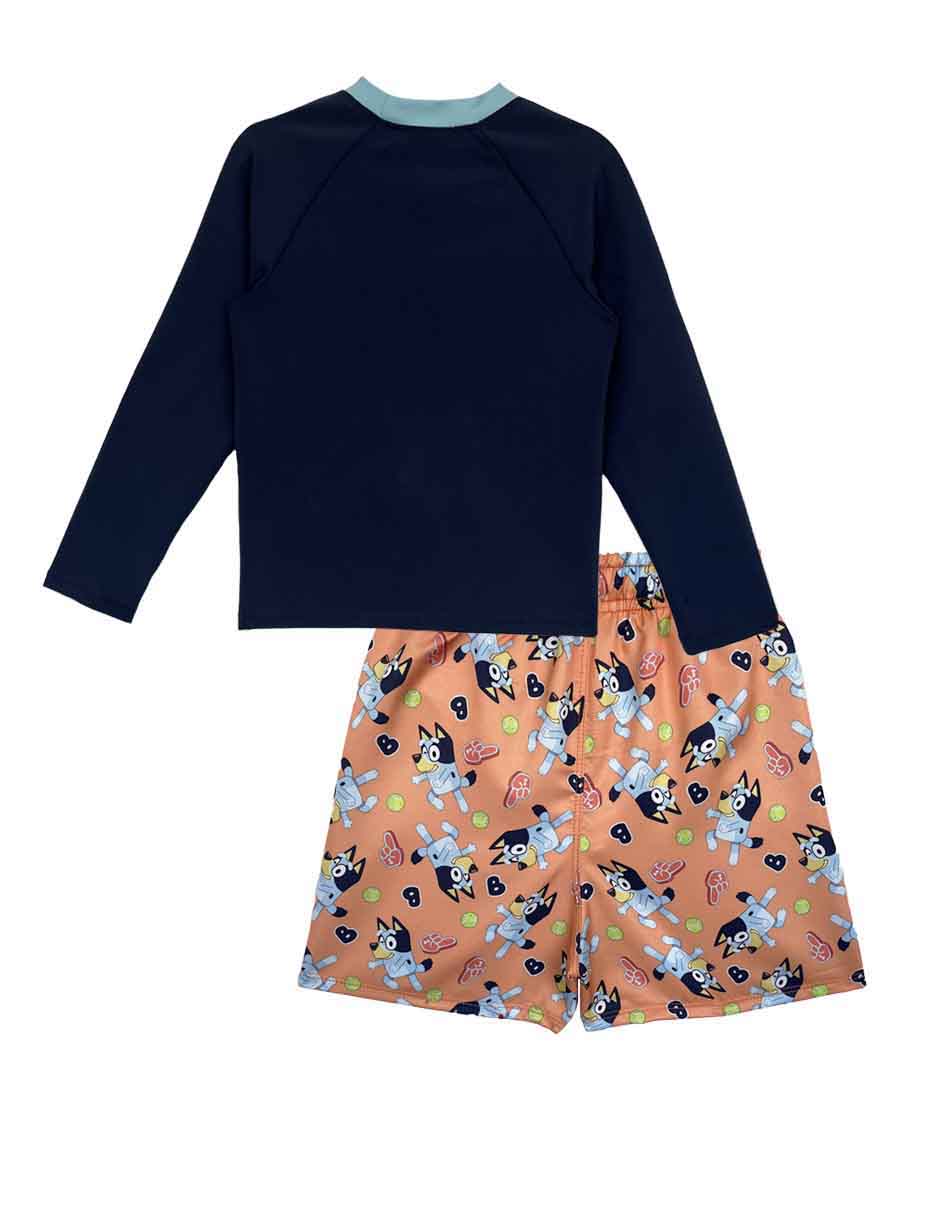 Conjunto traje de baño Bluey para bebé 5