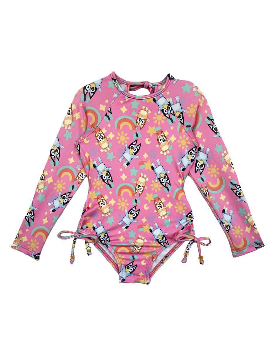 Traje de baño traje de baño completo bluey para bebé niña Traje de baño traje de baño completo bluey para bebé niña