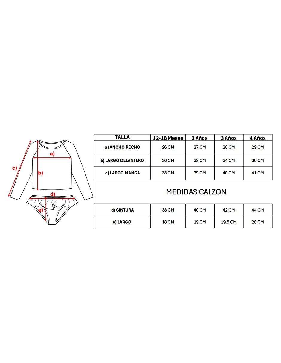 Conjunto traje de baño Bluey para bebé 5