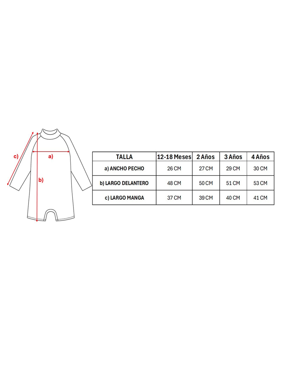 Traje de baño completo Bluey para bebé 3