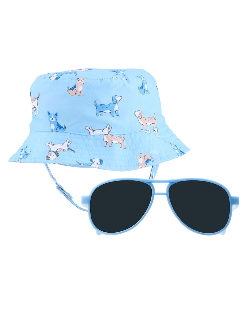 Set gorro Little Me para bebé niño