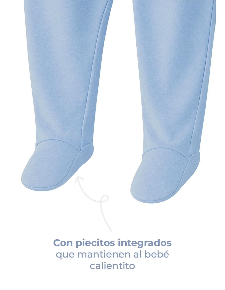 Mameluco mon caramel basics de algodón para bebé