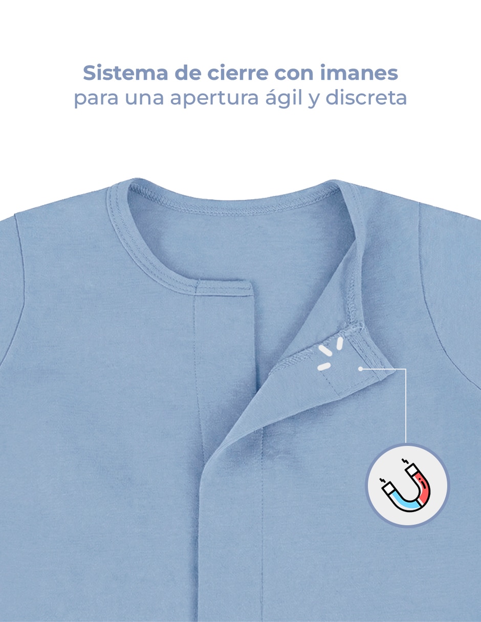 Mameluco mon caramel basics de algodón para bebé
