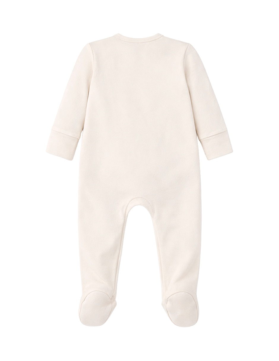 Mameluco mon caramel basics de algodón para bebé