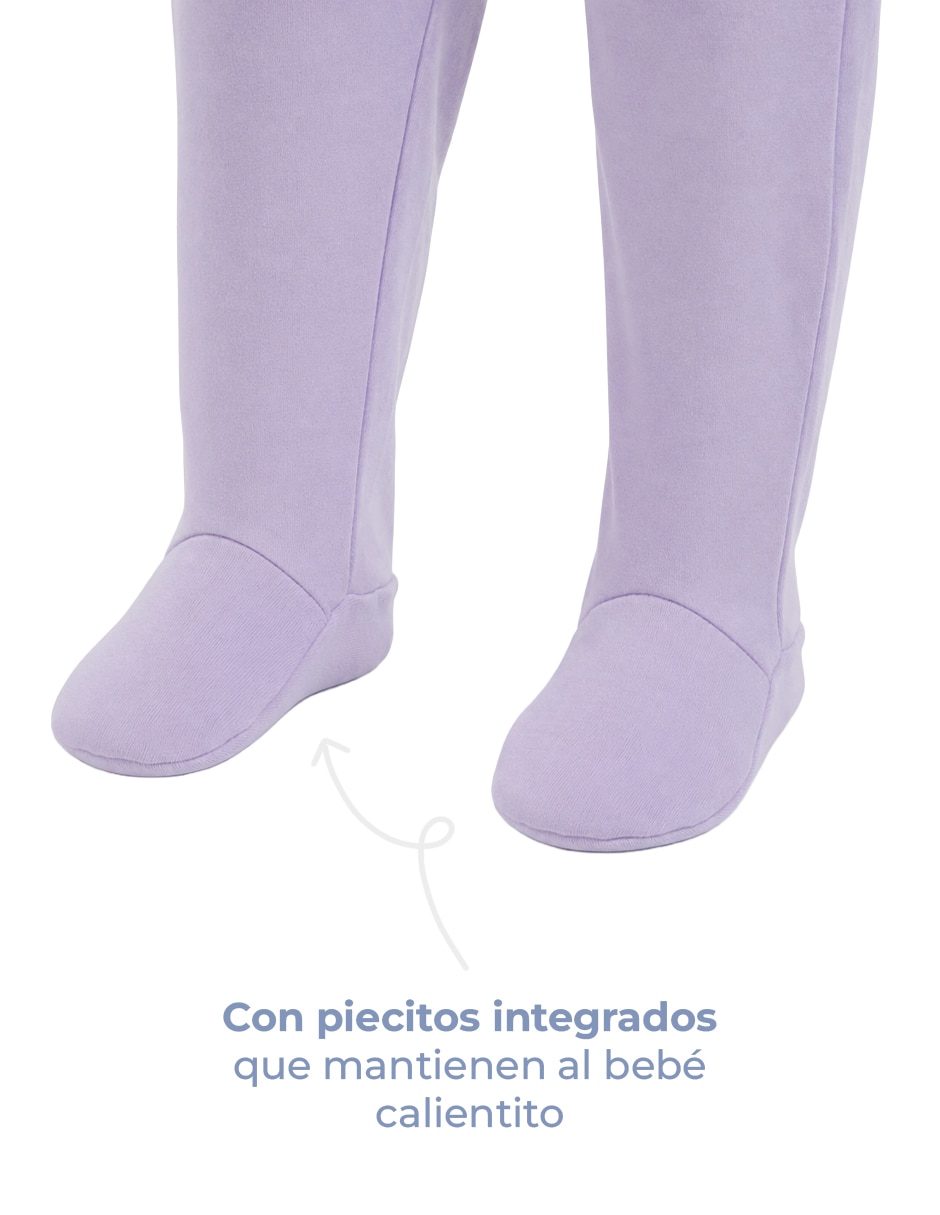 Mameluco mon caramel basics de algodón para bebé