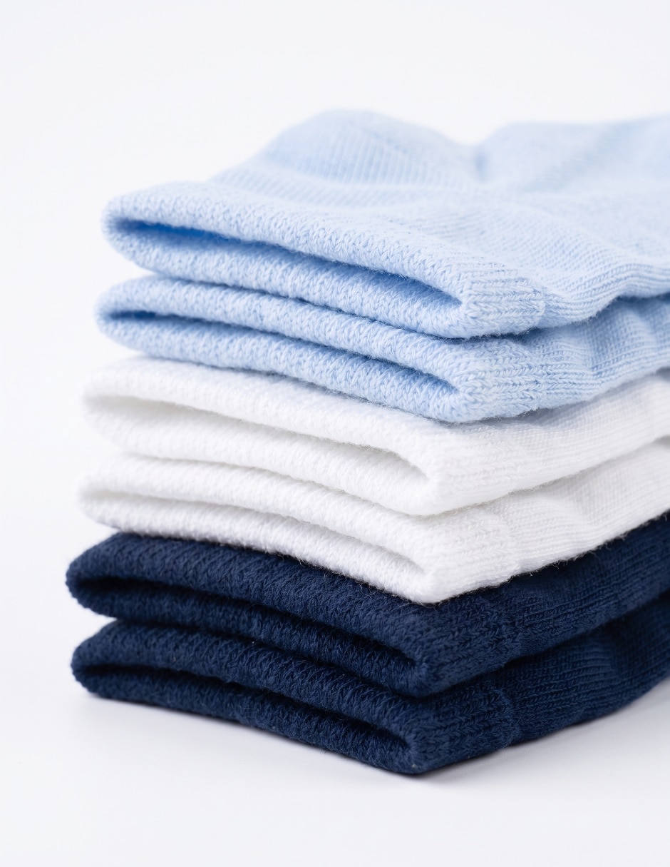 Set de calcetín de bambú para bebé niño 8 pares 2