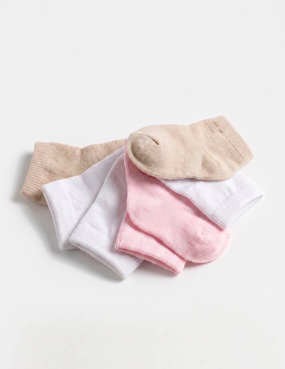 Set calcetín de algodón para niña 7 pares 2