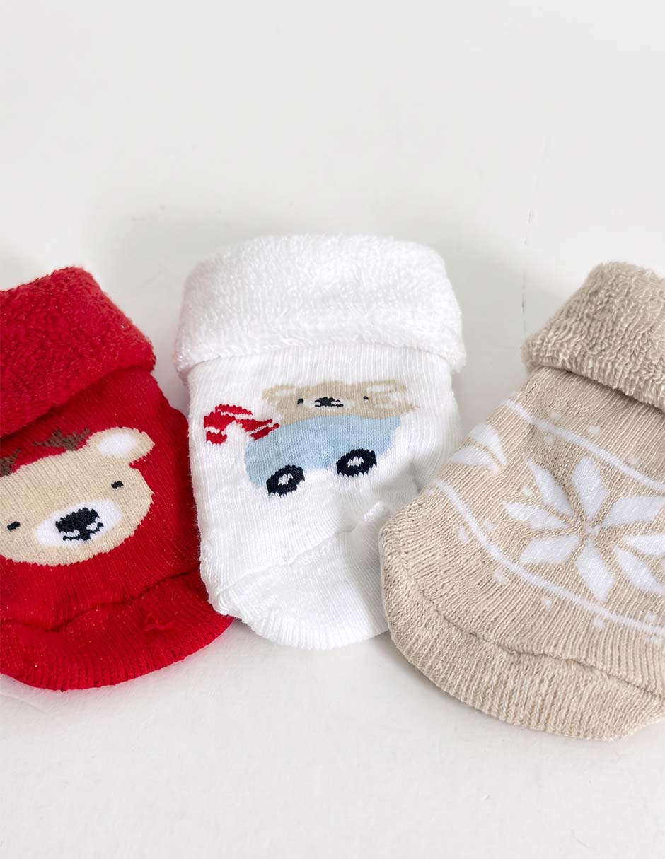 Set de calcetín unisex 3 pares 3