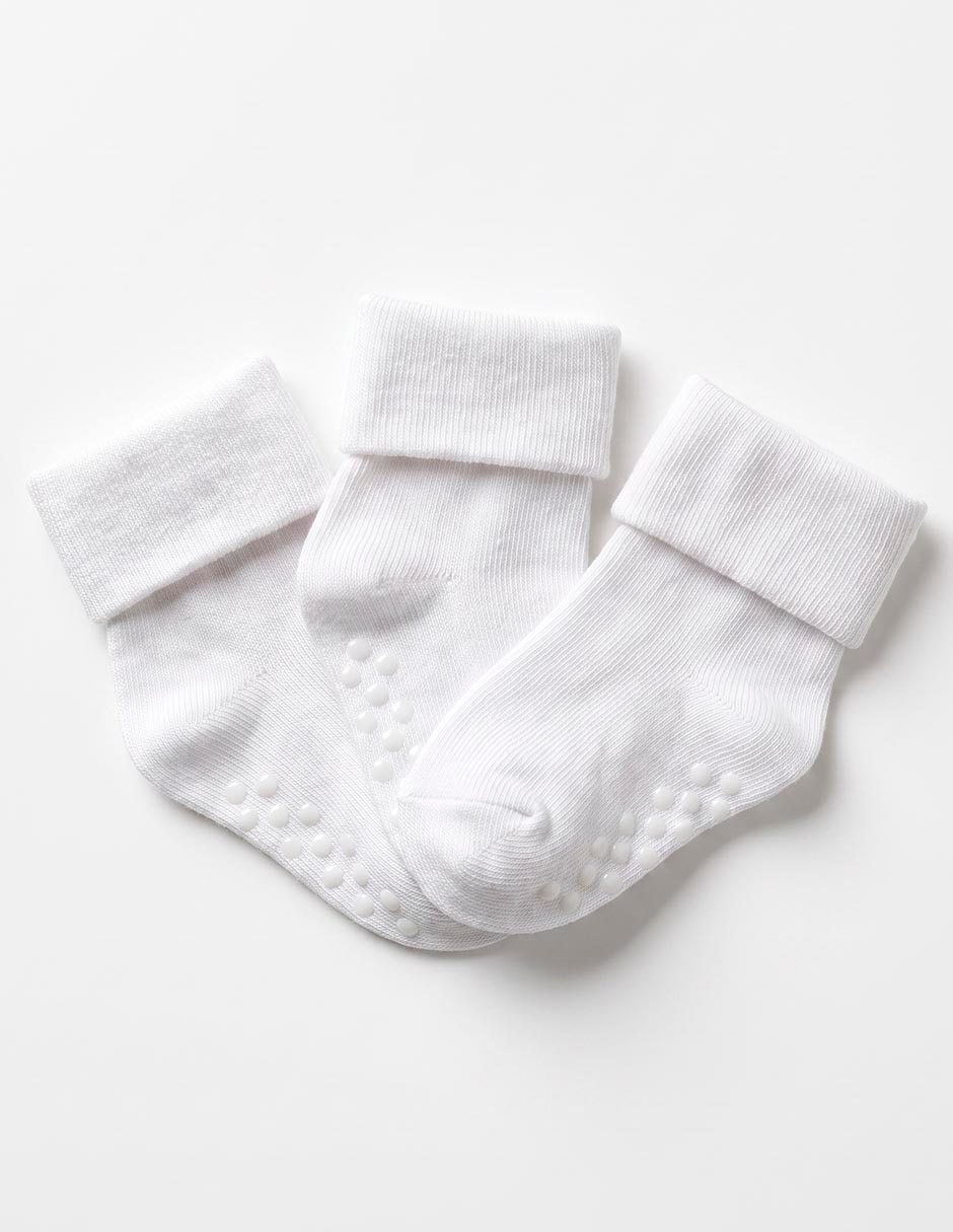Set de calcetín antiderrapante de algodón unisex 3 pares 2