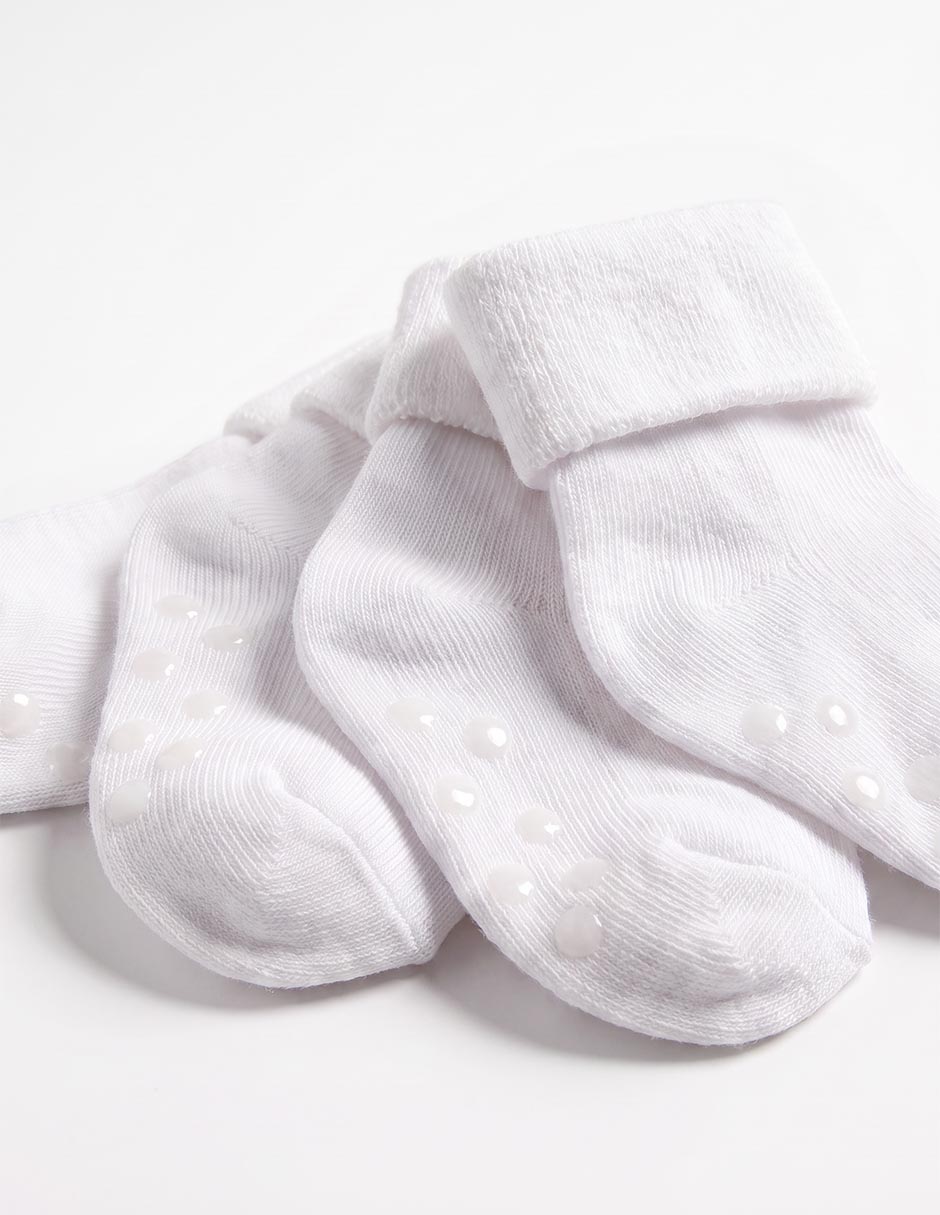 Set de calcetín antiderrapante de algodón unisex 3 pares 3
