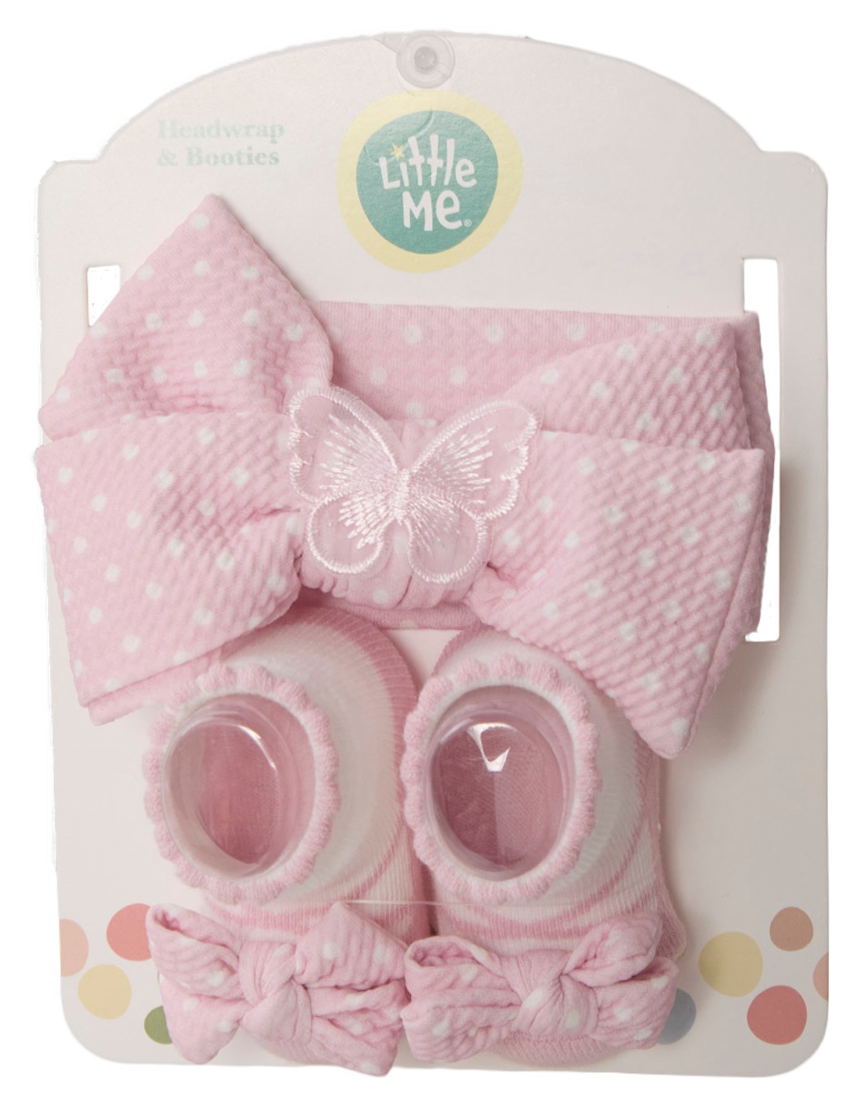 Set De Calcetín Little Me De Algodón Para Niña 2 Pares