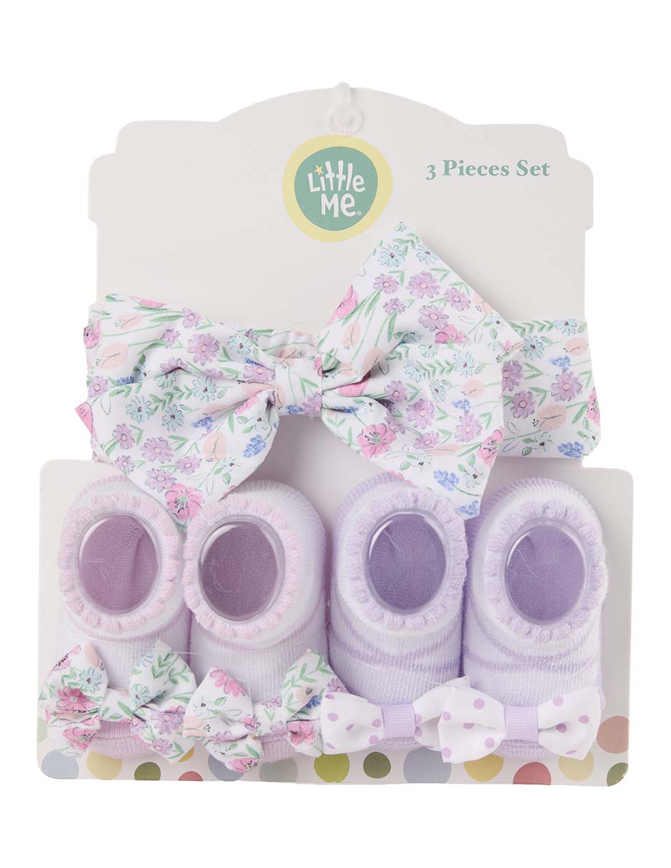 Set Bebé Little Me Para Niña
