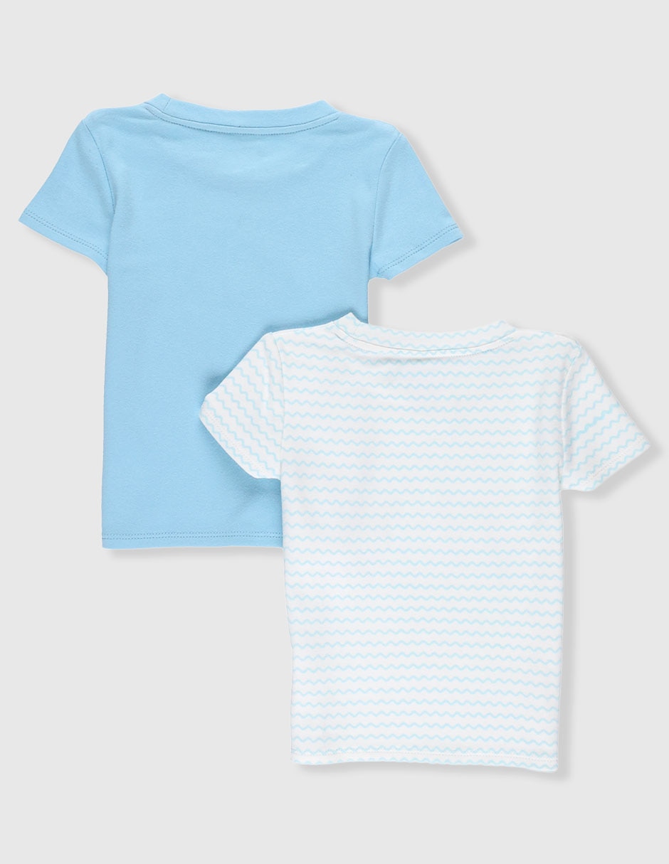 Set playera manga corta para bebé niño 6