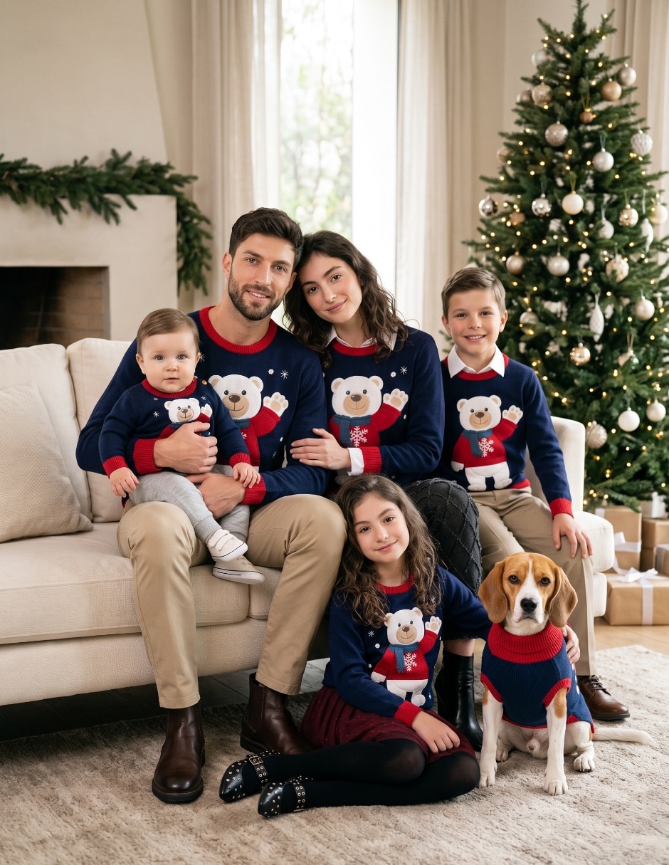 Suéter navideño para bebé 2