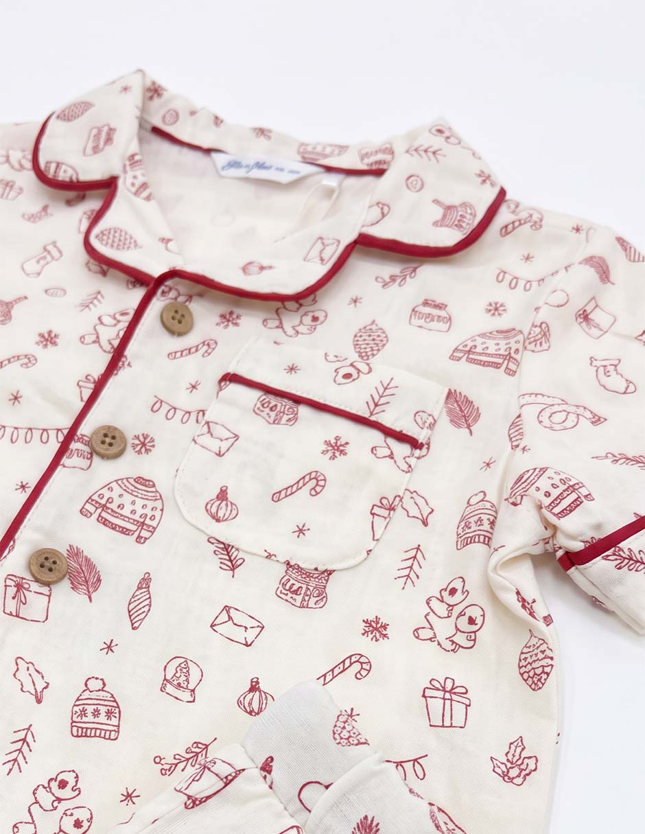 Conjunto pijama para bebé niña 4