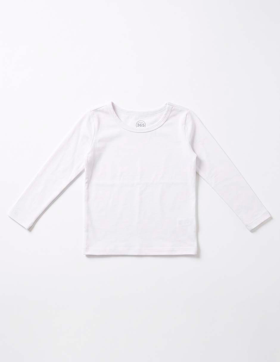 Camiseta cuello redondo para bebé 4