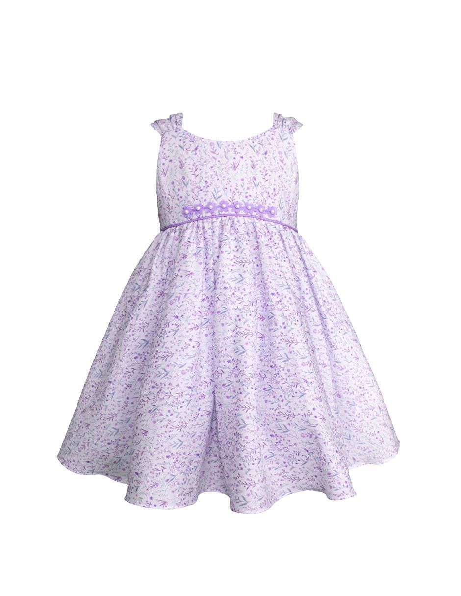 Vestido sin manga para bebé niña