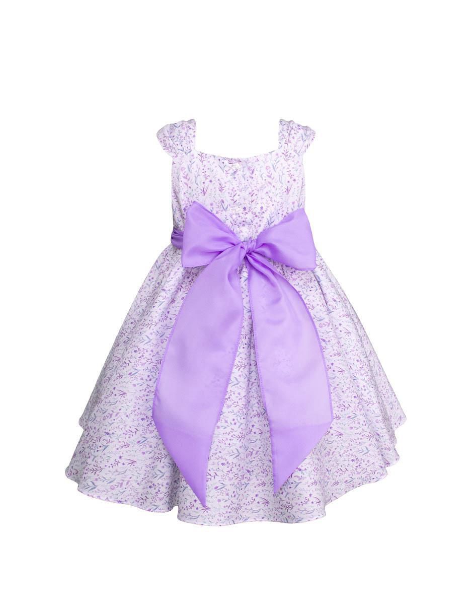 Vestido sin manga para bebé niña