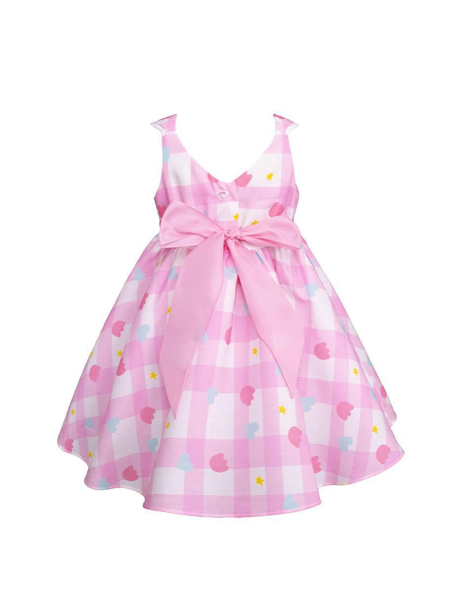 Vestido sin manga para bebé niña