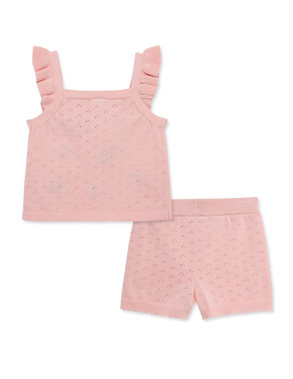 Conjunto de algodón para bebé niña