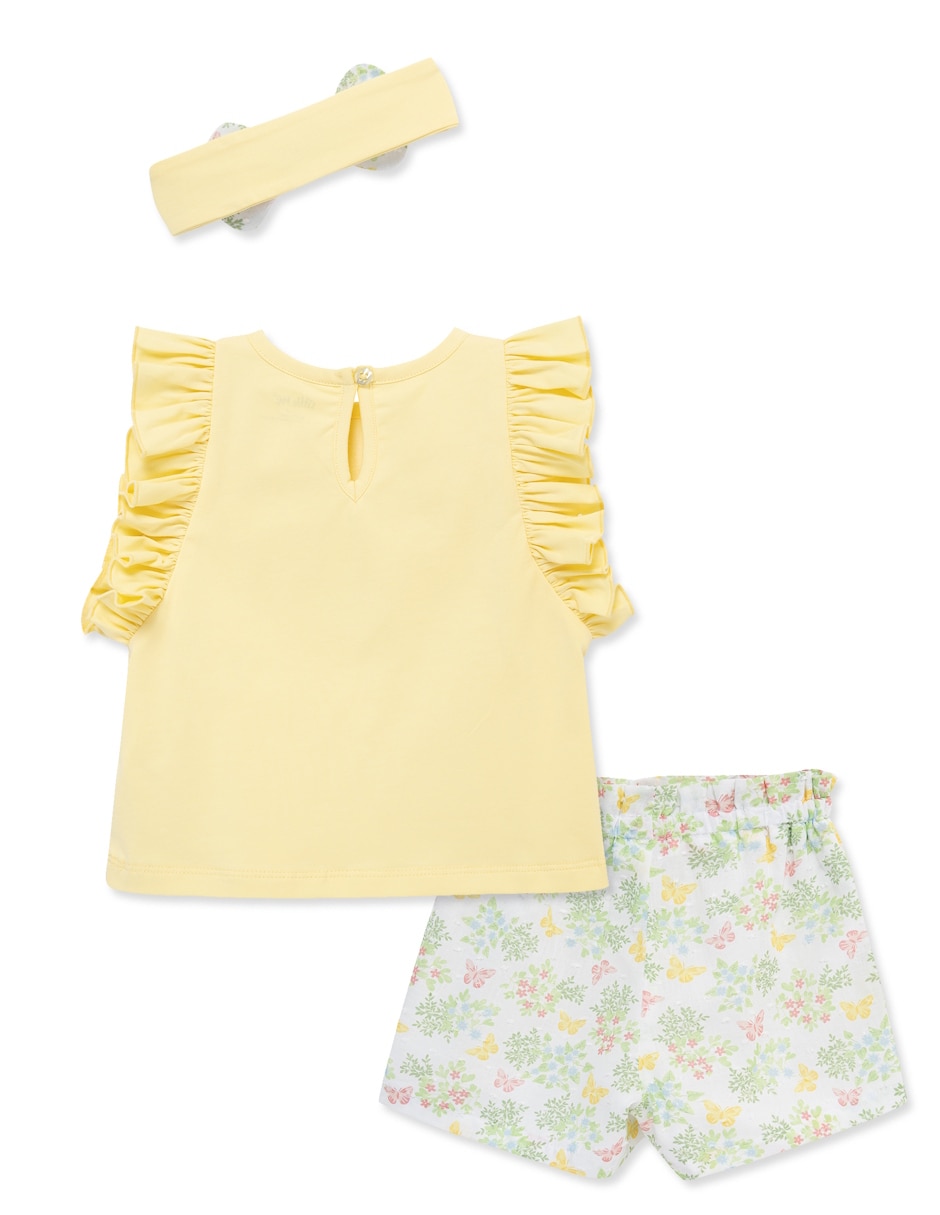 Conjunto de algodón para bebé niña