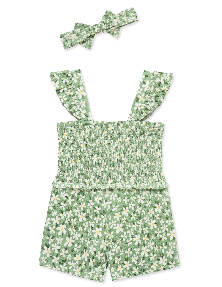 Jumper/romper sin familia o colección "de" algodón "para" bebé niña 2