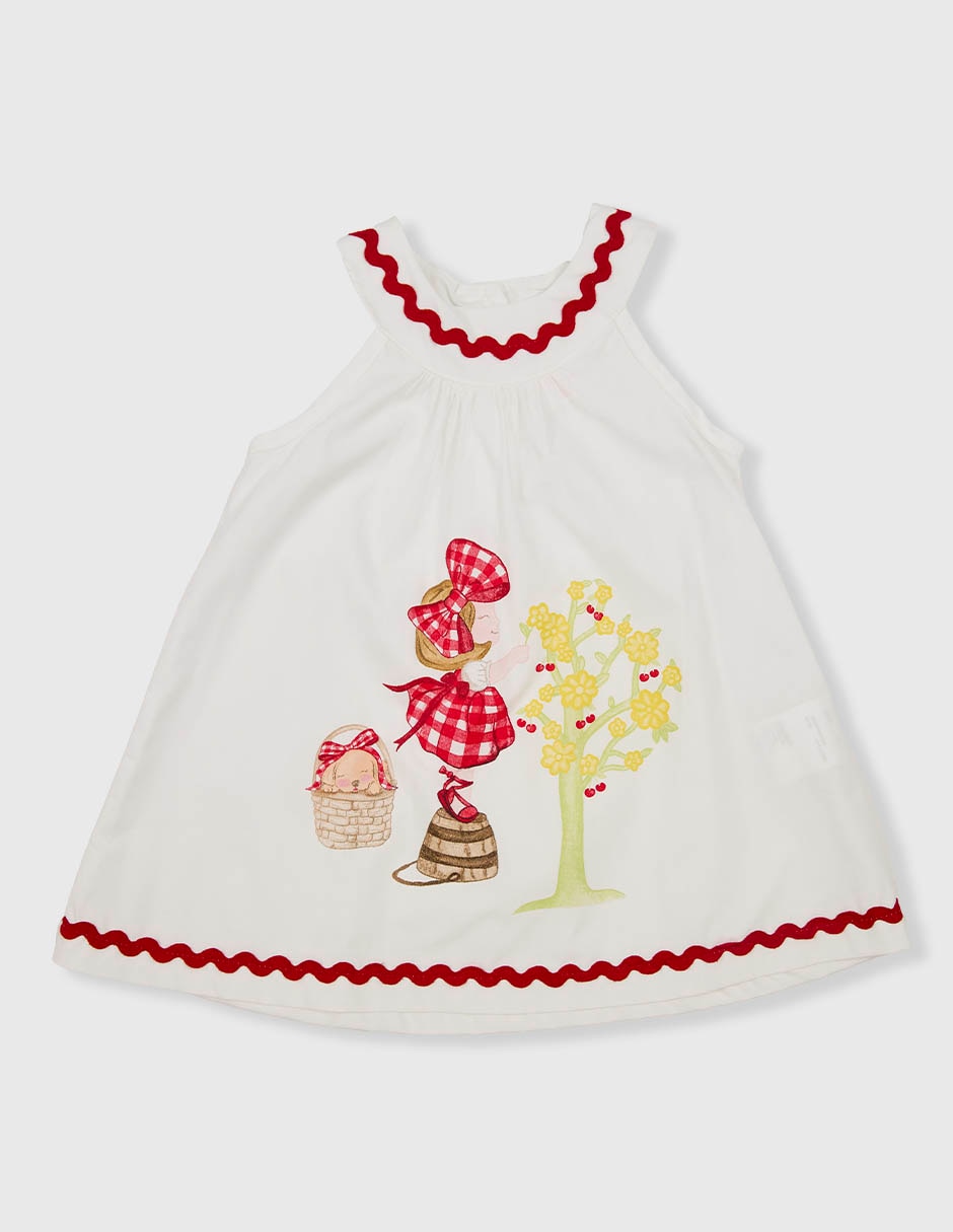Vestido fiorella para bebé niña