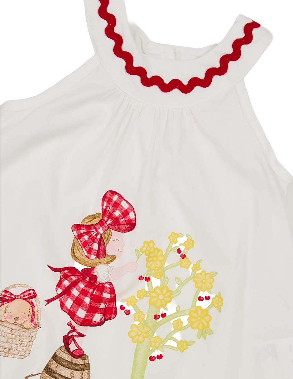 Vestido fiorella para bebé niña