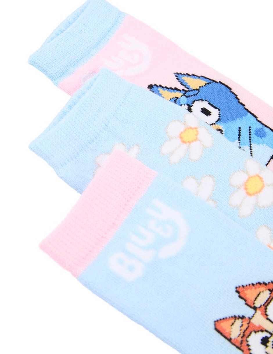 Set tín y Bingo Bluey de algodón para bebé niña 3 pares 5