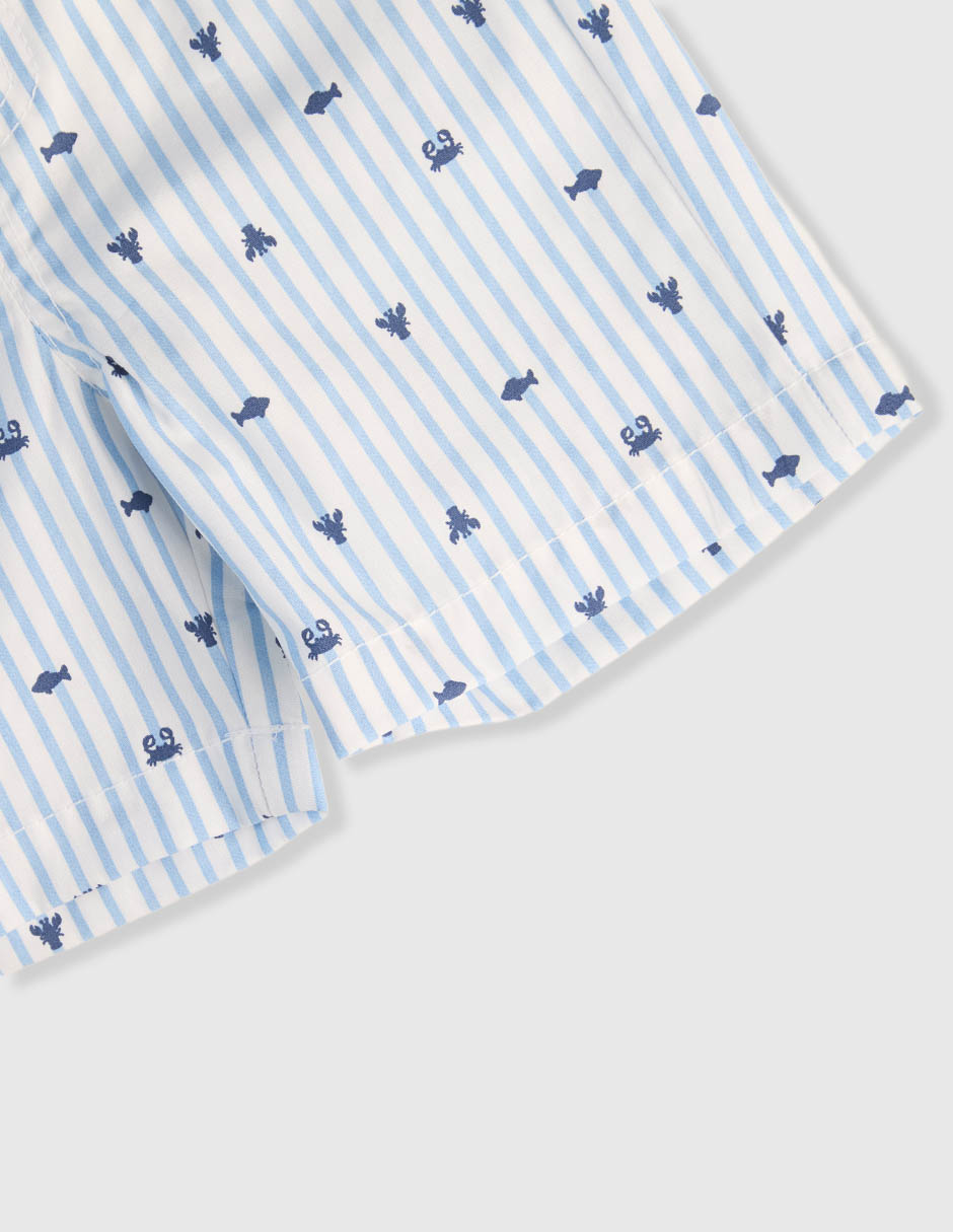 Conjunto casual giocare de algodón para bebé niño