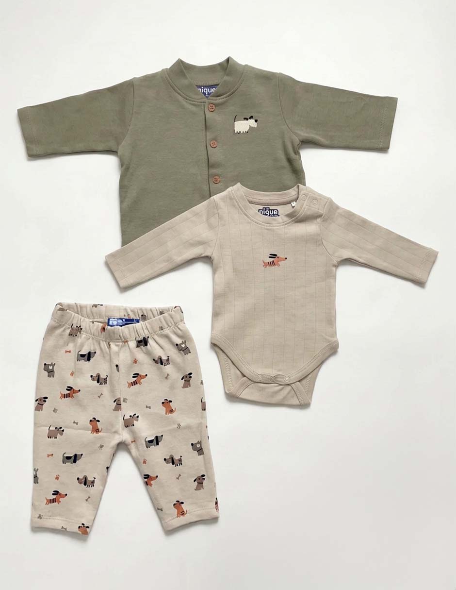 Conjunto para niño 3 piezas Conjunto para niño 3 piezas