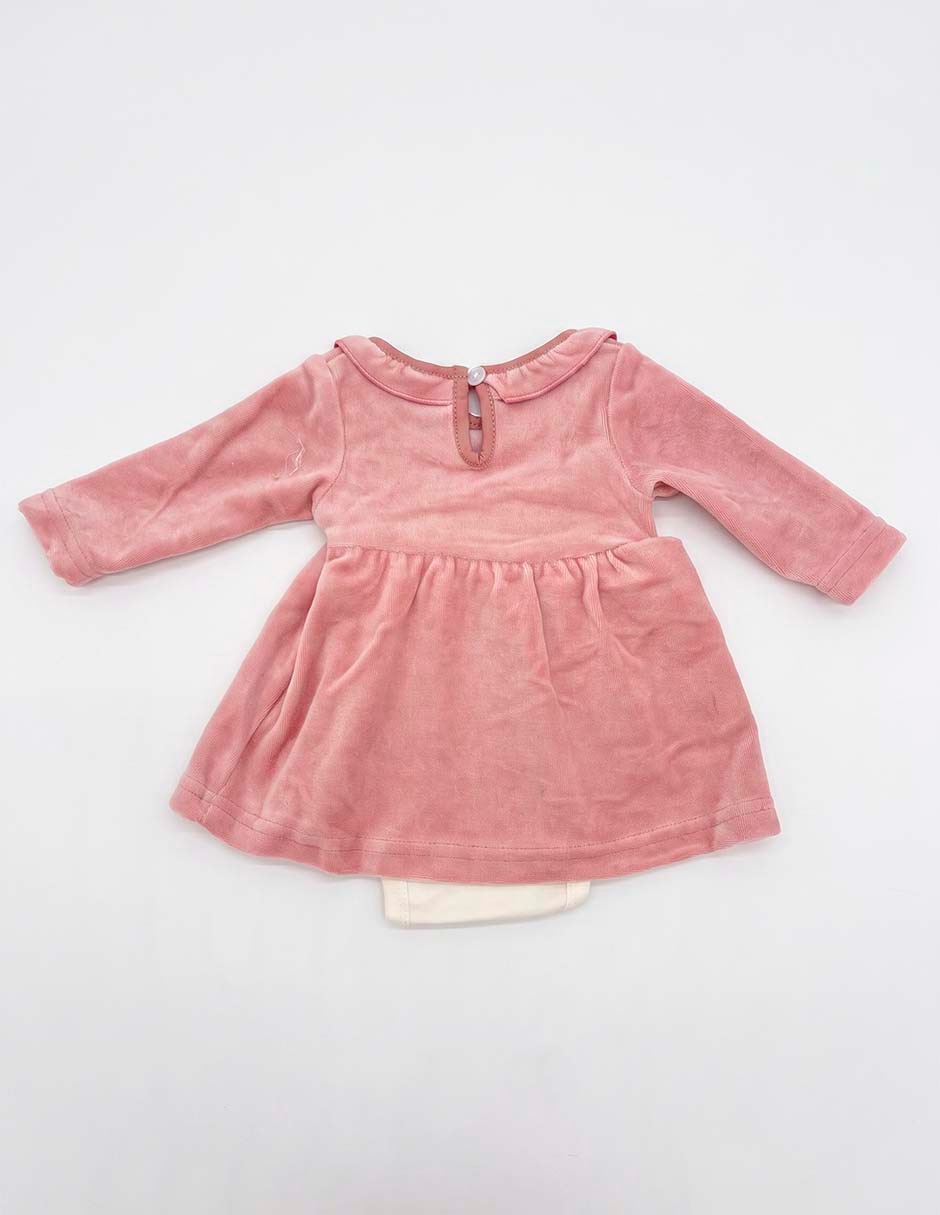 Vestido pañalero de algodón 5