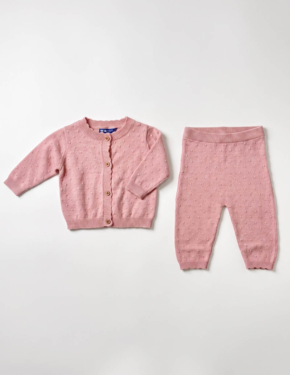 Conjunto de algodón para bebé niña 3