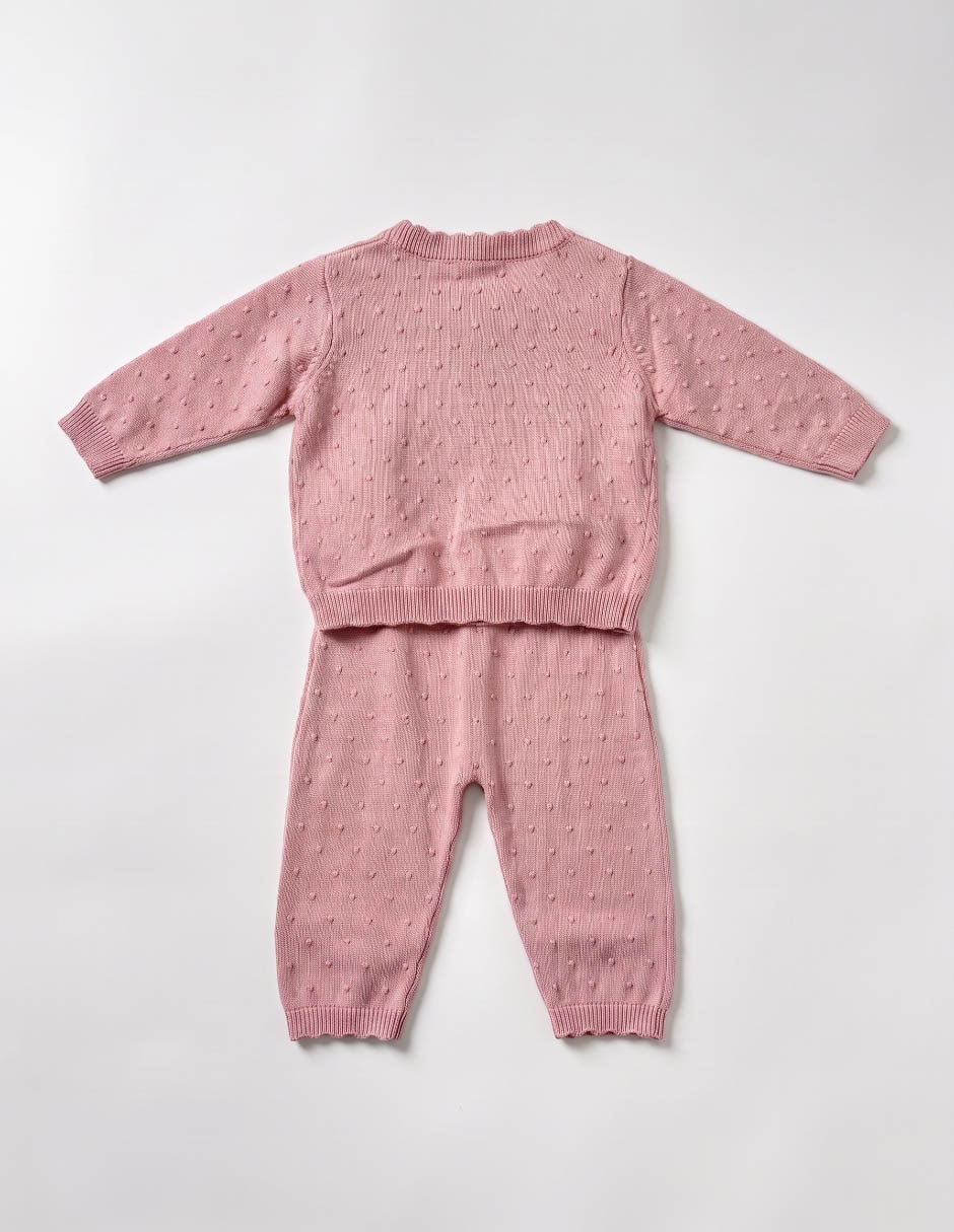 Conjunto de algodón para bebé niña 4