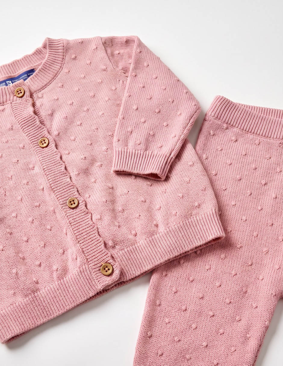 Conjunto de algodón para bebé niña 5