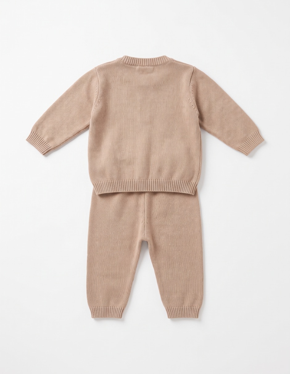 Conjunto casual de algodón para bebé niño 2
