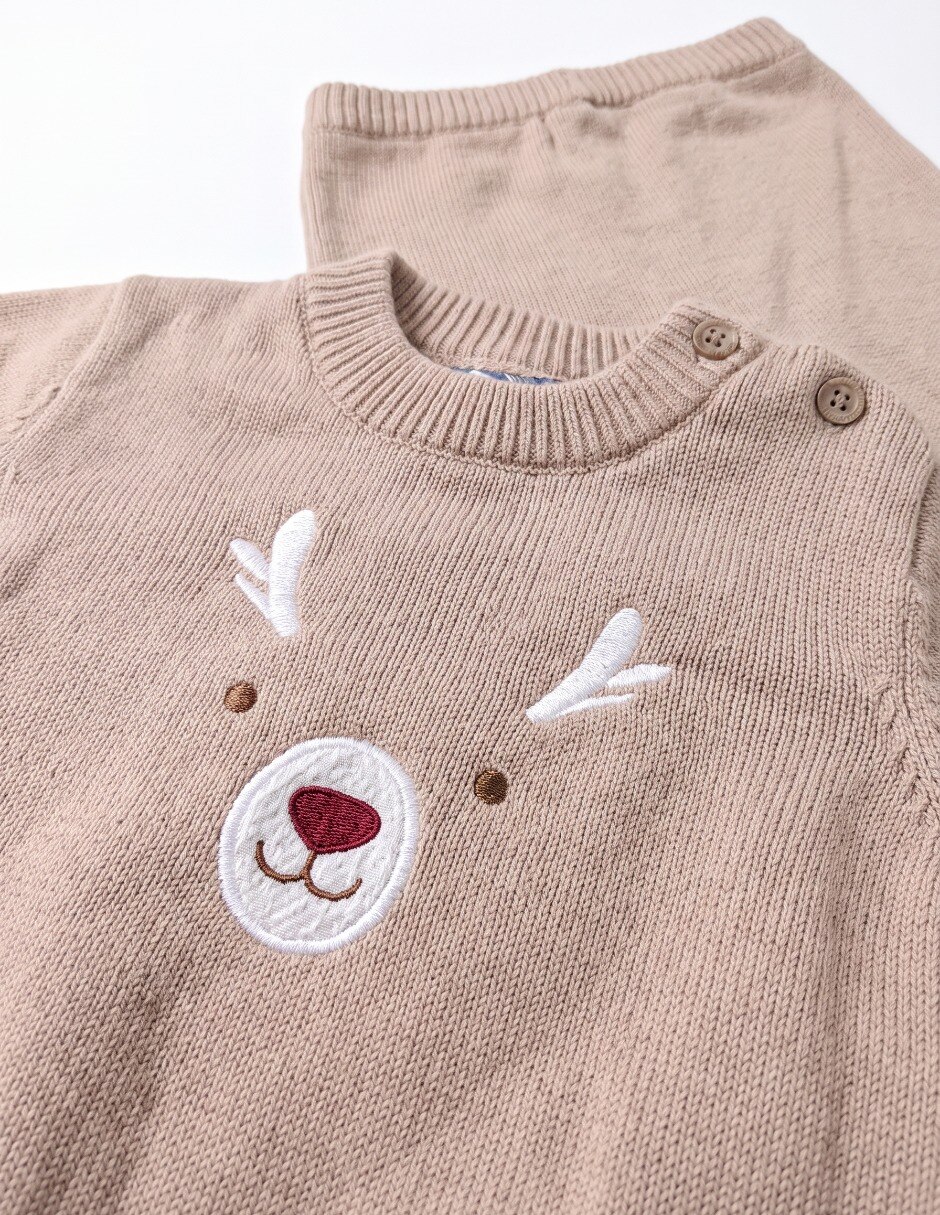 Conjunto casual de algodón para bebé niño 7