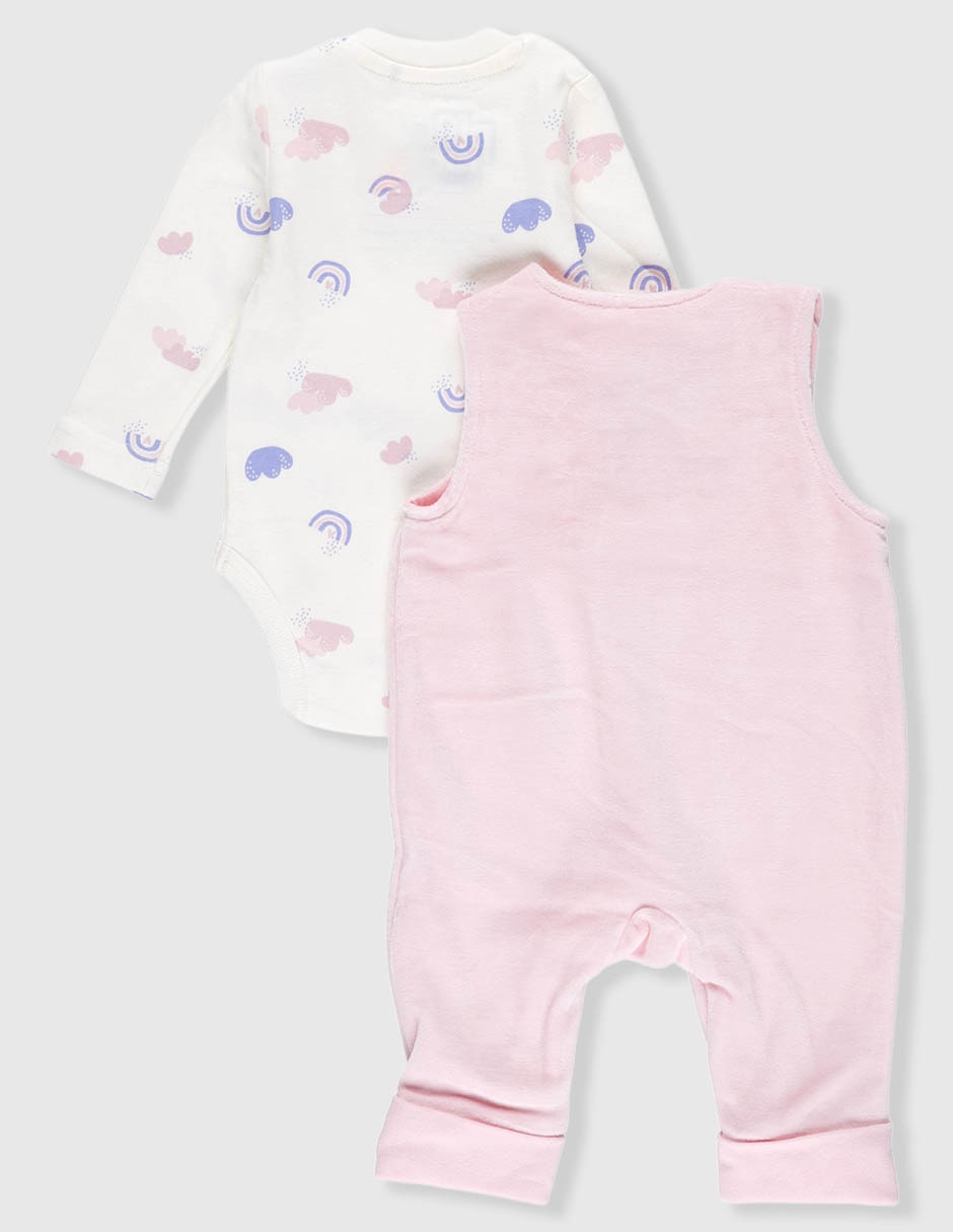 Conjunto de algodón para niña 2 piezas 3