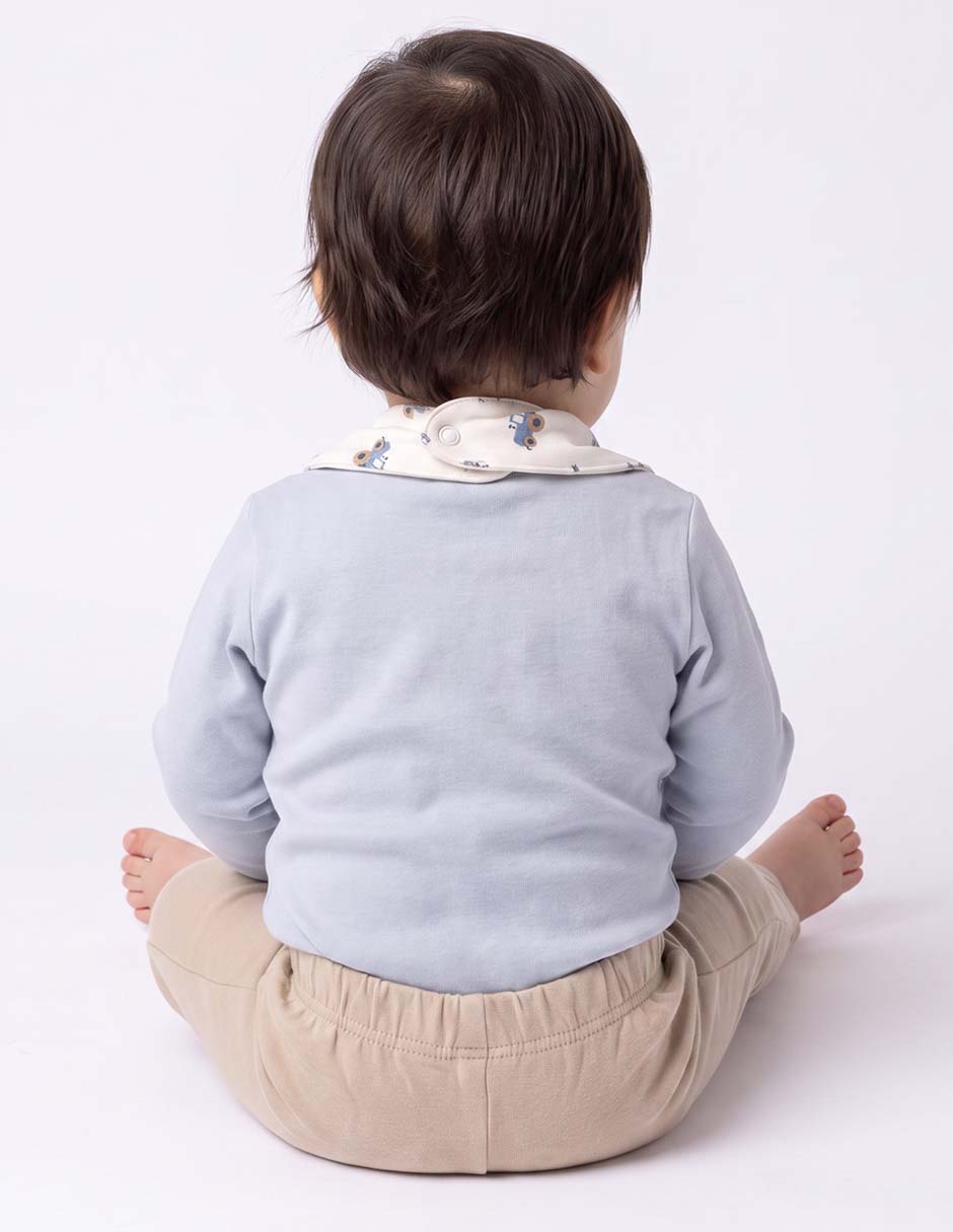 Conjunto casual de algodón para niño 3 piezas 2