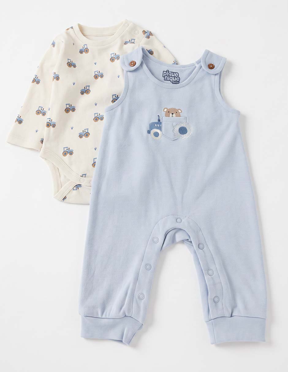 Conjunto de algodón para niño 2 piezas 2