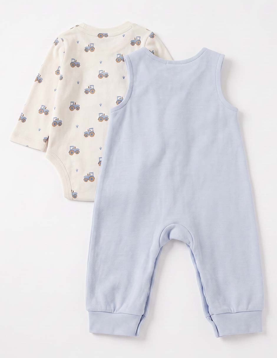 Conjunto de algodón para niño 2 piezas 3