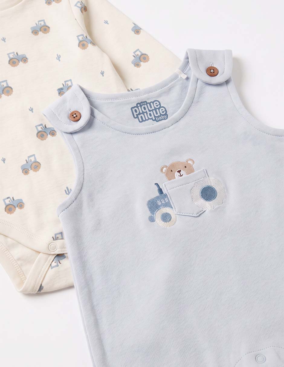 Conjunto de algodón para niño 2 piezas 4