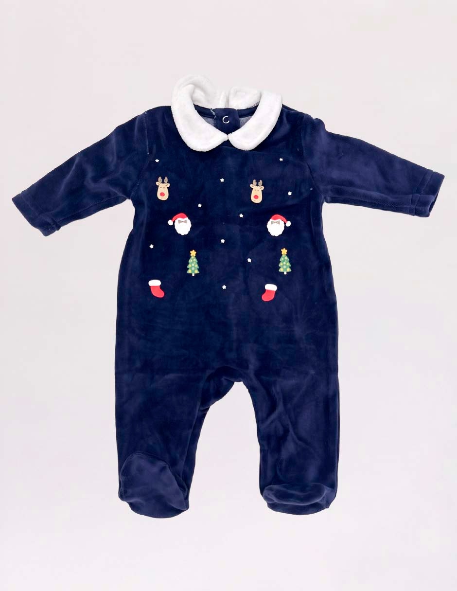 Mameluco navideño para bebé niña Mameluco navideño para bebé niña
