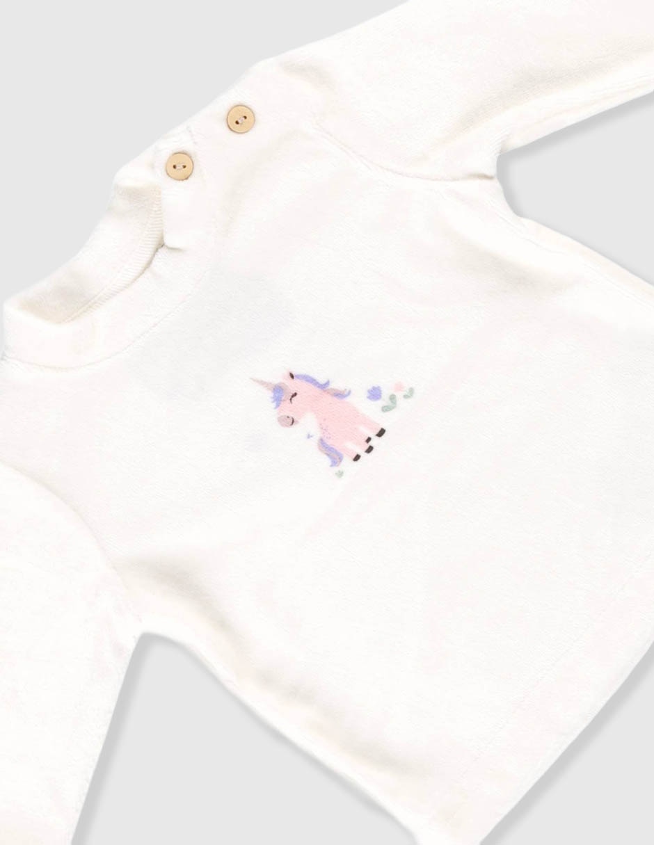 Conjunto de algodón para niña 3 piezas 4